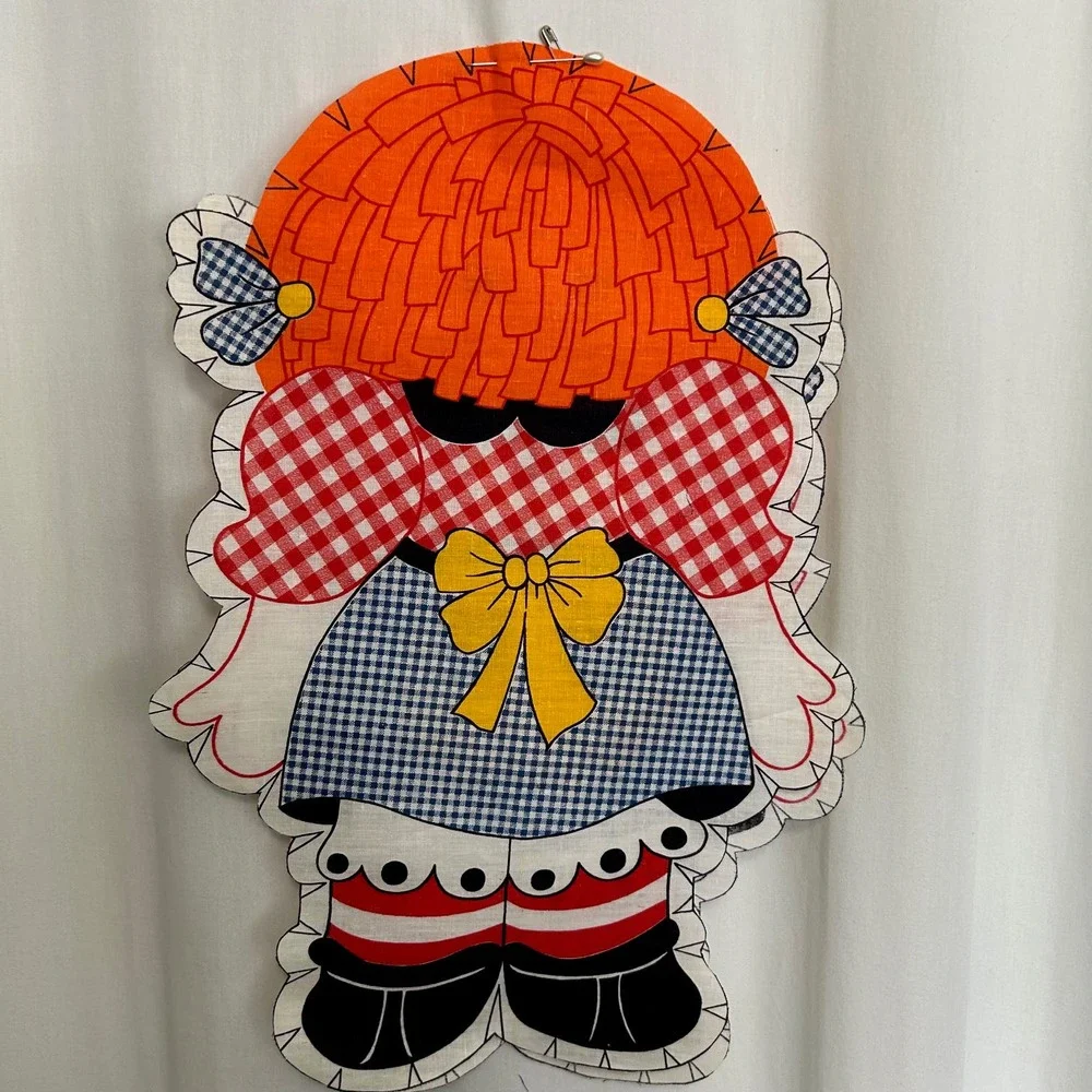 Vintage Doll Plush Unfinished Project Complete HTF‎